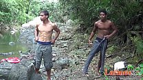hd молодые латиносы трахаются в лесу и на реке video