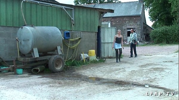 hd french mature gets her ass fucked hard by grandpa and his farm friends video