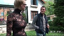 hd ゴージャスな大きなboobedフレンチブロンドが分析されました video
