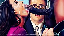 hd نمایی bbc slut hotwife black cock worship interracial cuckold cartoons video