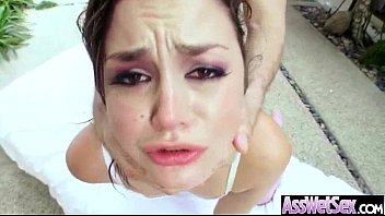 hd анальный жесткий сексвидео с фигуристой попкой намазанной маслом девушкой allie haze мов07 video