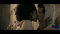 hd черная латинская милфа трахает своего партнера в научнофантастической тюрьме video