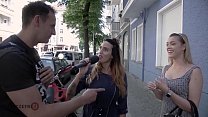 hd hitzefrei симпатичная блондинка находит случайного парня на улице video