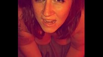hd redhead gives an amazing blowjob and gets a big facial video