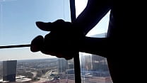 hd ラグジュtv at work on the 25th floor playing with curve video