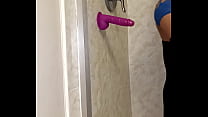hd sex with my dildo in the bathroom video