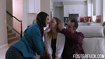 hd lonely foster stepdaughter by stepparents video
