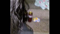 hd eating the hot girl on the stairs of the building video