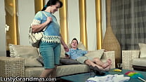 hd lustygrandmas я жестко отшпилил мою зрелую горячую горничную кончил на лицо video