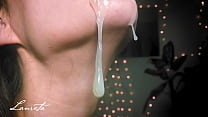 hd girl enthusiastic close up blowjob w throbbing cum in mouth pulsating dick video