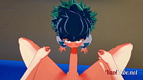 hd marauder boku no hero academia yaoi midoriya izuku deku and uzumaki having sex in the underground blowjob bareback video