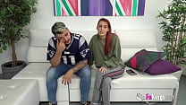 hd shy spanish couple makes their porn debut shes a perfect redhead goddess video