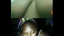 hd blacks facetime her best friend during blowjob video