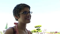 hd short hair college girl haileey james pickup and fuck by white monster cock video