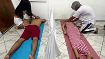 hd marauder sexy masseuse woman fucks husband in couples massage next to his wife ntr jav video