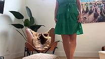 hd striptease to show off my big clit video