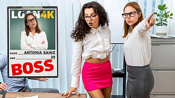 hd loan4k непослушная начальница антония сайнс трахнула своего клерка в офисе в качестве урока video