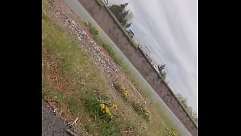 hd taking an exercise routine i learned indoors and privately practicing it outdoors 3 video